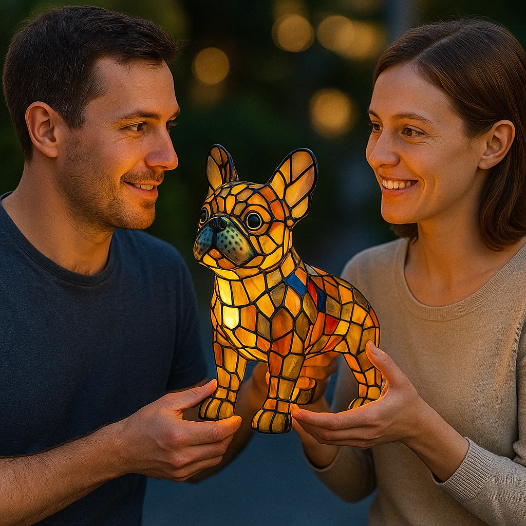 Licht Hund - Die handgefertigte Lampe, die Herzen zum Strahlen bringt