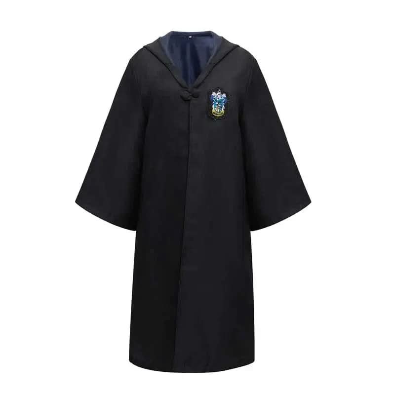 MAGICHOUSE – Hogwarts Zauberer Schüler Kostüm mit Robe, Zauberstab & Zubehör für Kinder & Erwachsene