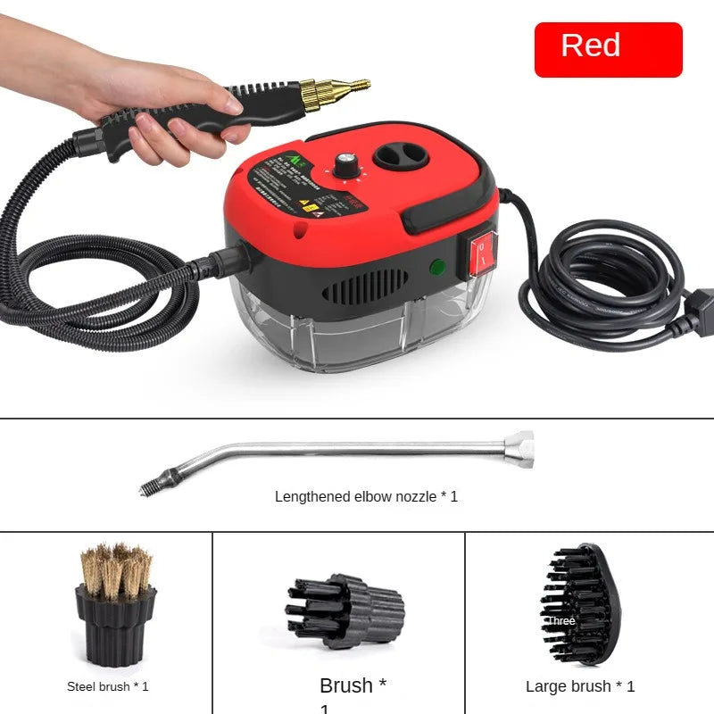 Dampfreiniger STEAMVOLT | 2500W Hochdruck | 3 Bar Dampfdruck | Für Küche, Bad & Haushalt
