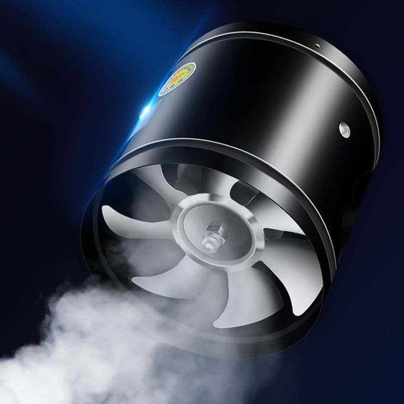 Airvanta Silent Exhaust Fan | Leistungsstark & Leise | Für Küche, Bad & Büro | Verschiedene Größen | Schwarz/Weiß