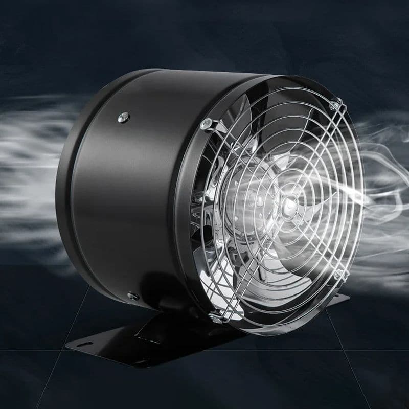 Airvanta Silent Exhaust Fan | Leistungsstark & Leise | Für Küche, Bad & Büro | Verschiedene Größen | Schwarz/Weiß