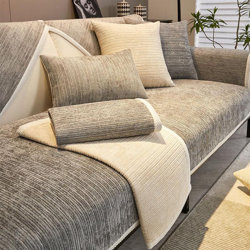 Sofaüberzug - Haustierfreundlich - Chenille-Stoff