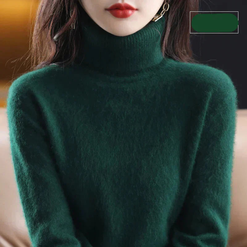 Weicher Rollkragenpullover aus Kaschmir | Damen