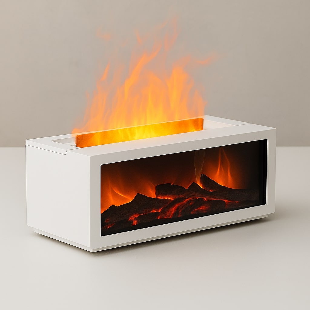 Aroma Diffuser | Elektrische Aroma Lampe mit Flammeneffekt | AromaFlame