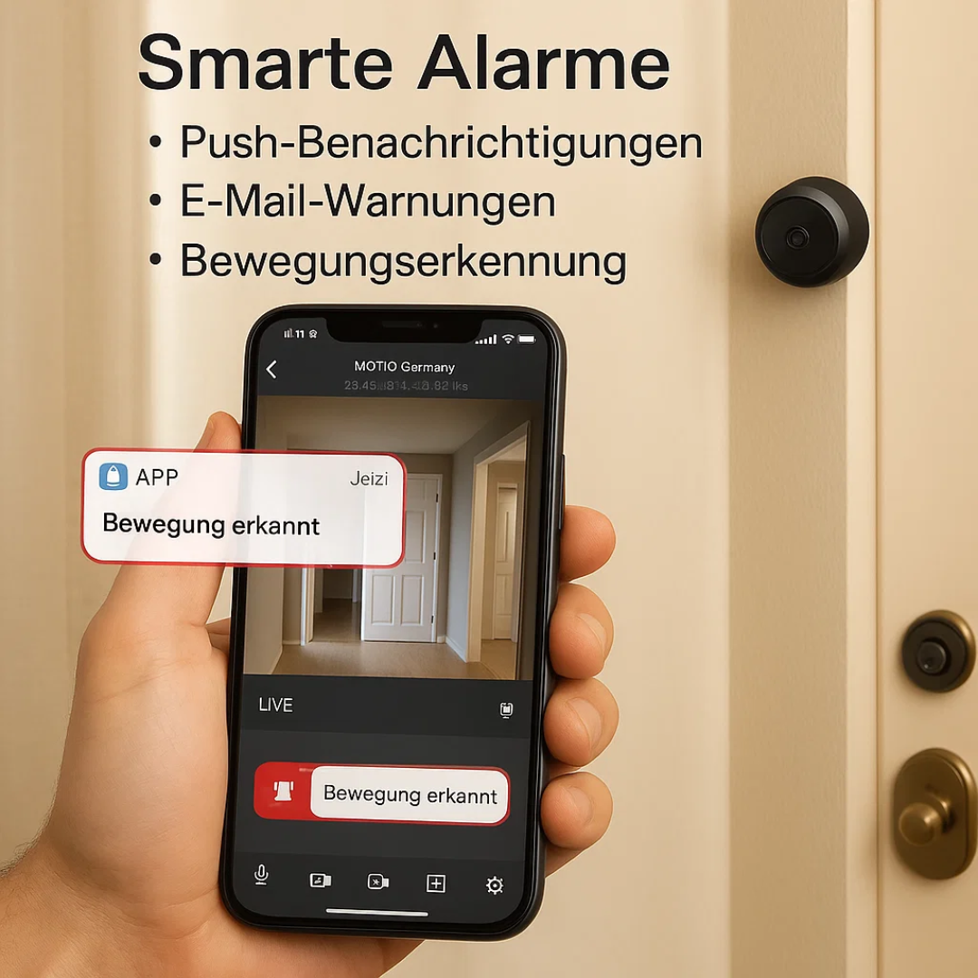 Mini WiFi Kamera 1080P HD Nachtsicht Überwachungskamera