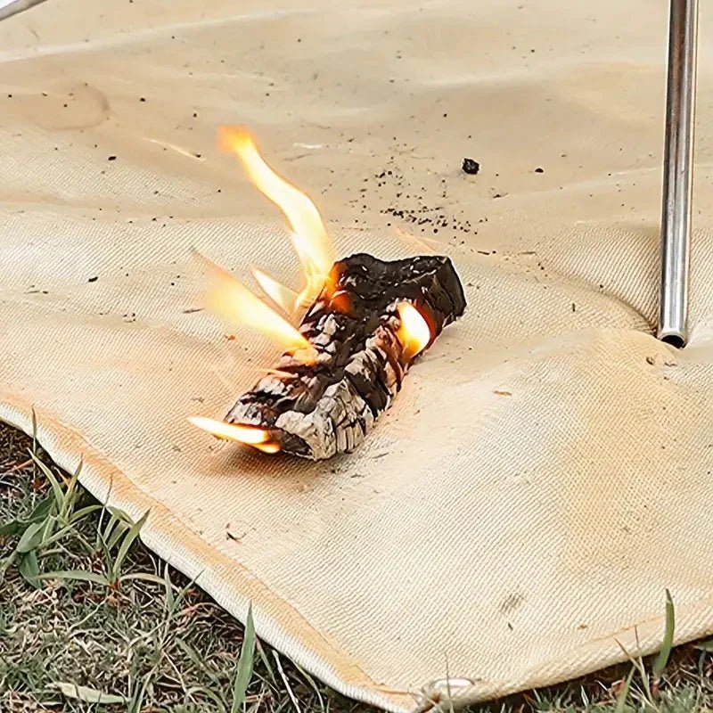 Raffinato - Hitzebeständige Faltbare BBQ-Schutzmatte bis 800 °C