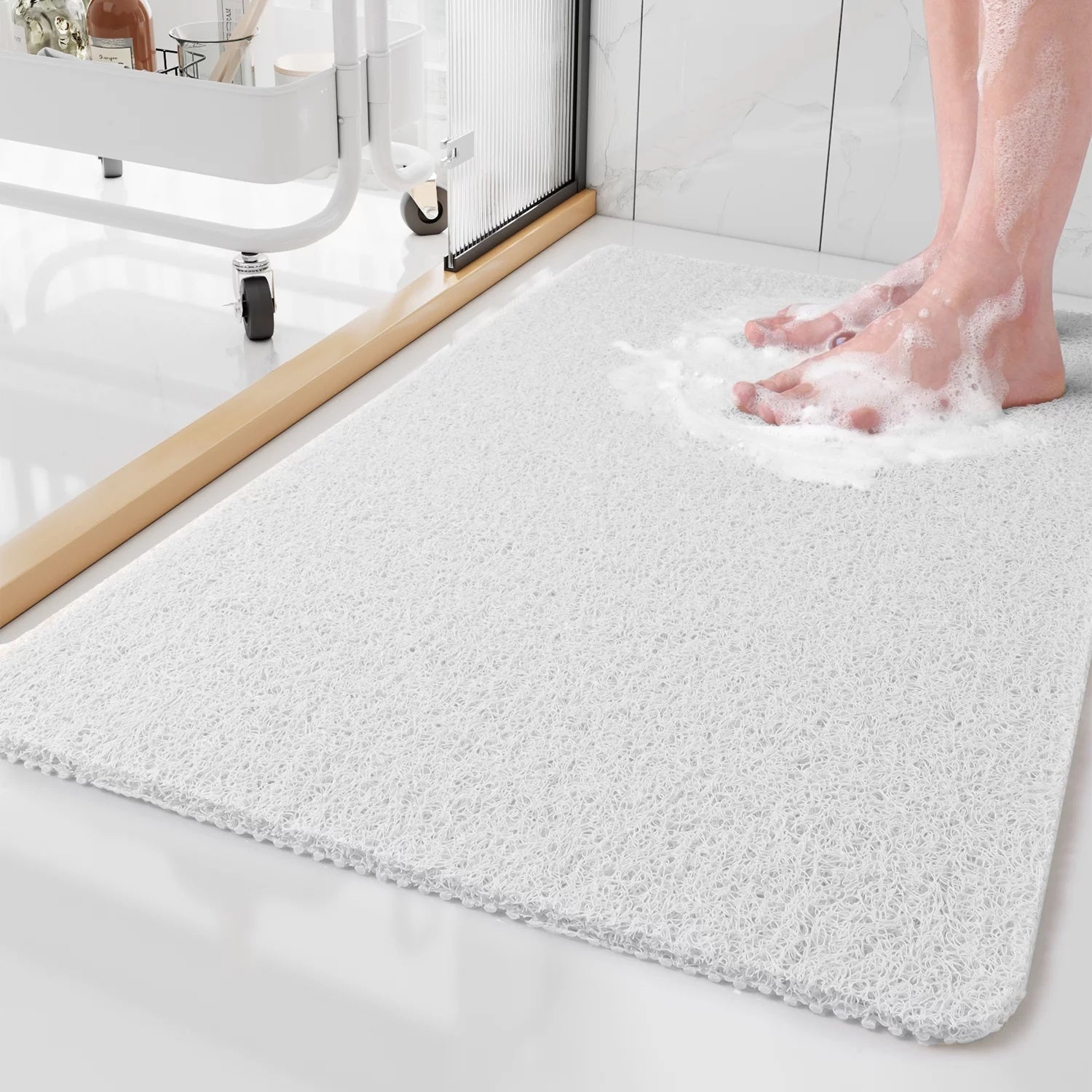 Rutschfeste Duschmatte | Antirutschmatte für Dusche & Badewanne | Badewannenmatte | Dusch-Einlage | Rutschschutz