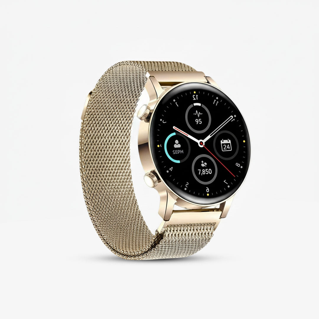 Damen Smartwatch - Gesundheitsüberwachung - Nachrichtenbenachrichtigungen