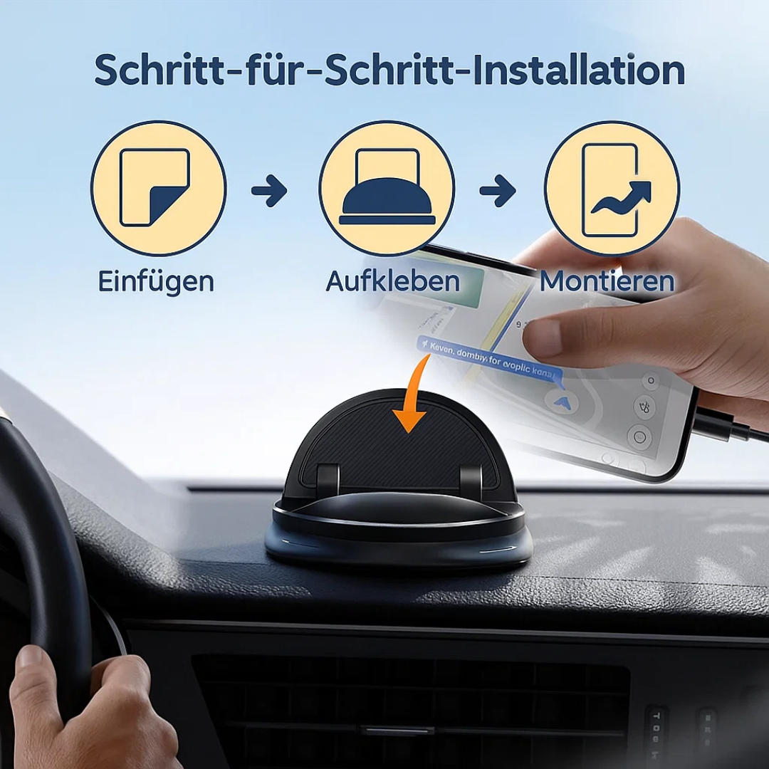 Drehbare Telefonhalterung für das Auto