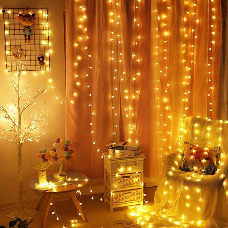 Weihnachts-Stimmungslicht - USB-betrieben - 3 Meter Lichterkette