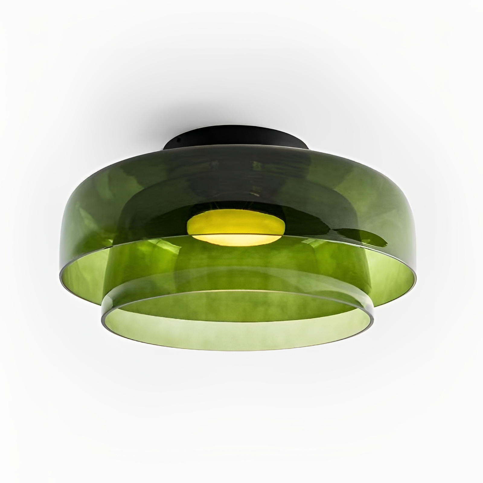 Nordic Bauhaus Glas Geschichtete Pendelleuchte