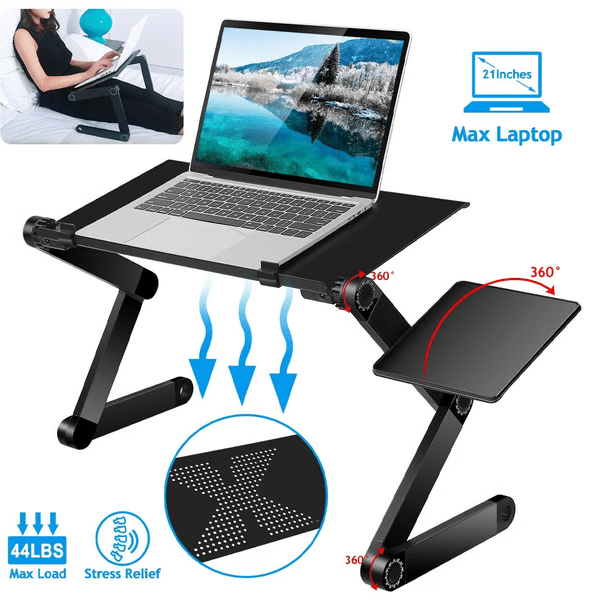 FLEXSTAND 360 – Laptop-Ständer – Ergonomisch & Höhenverstellbar für eine Gesunde Haltung beim Arbeiten