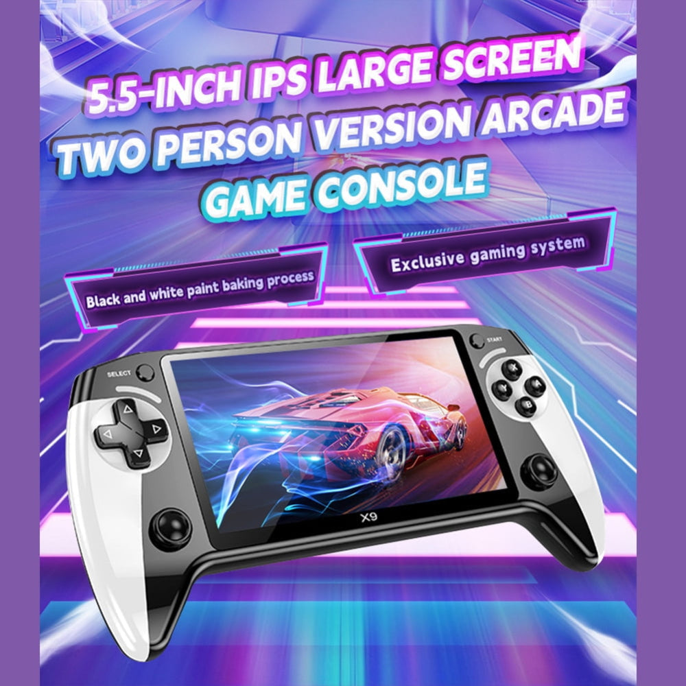 Handheld Retro-Spielkonsole, tragbarer Video-Player, integrierte Spiele