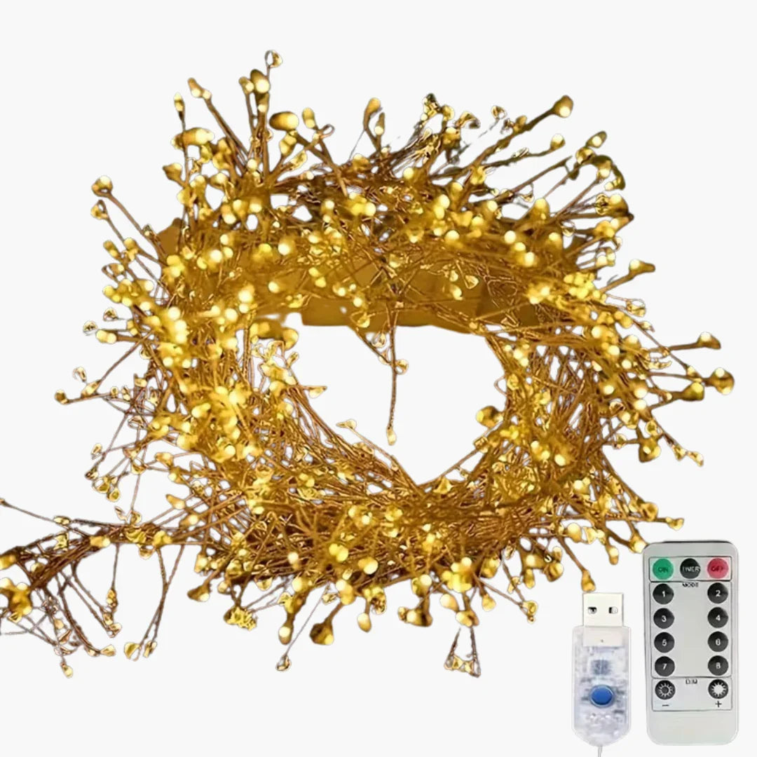 Innere Weihnachts-LED-Lichter - USB-betrieben - Fernbedienung