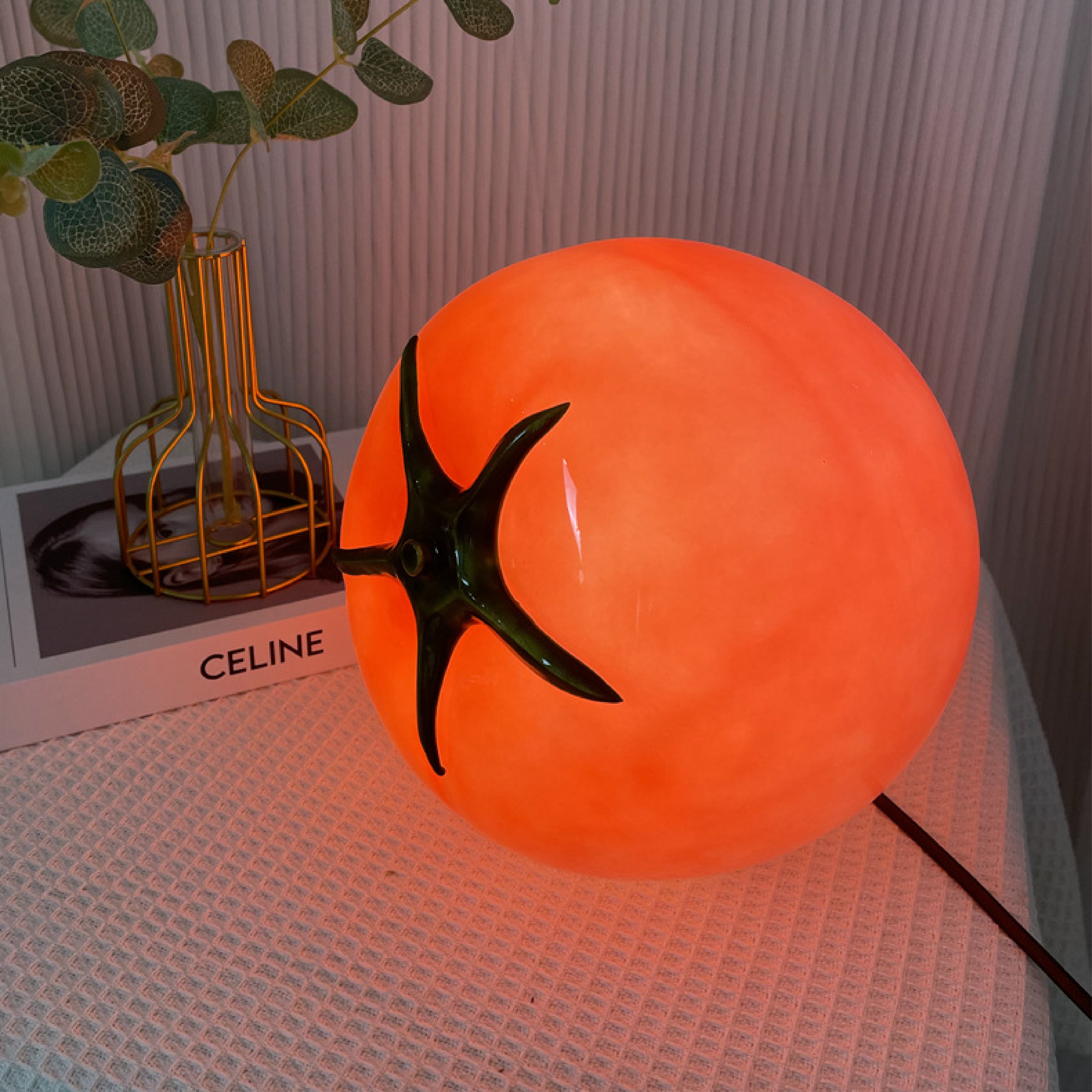 Tomaten Tischlampe
