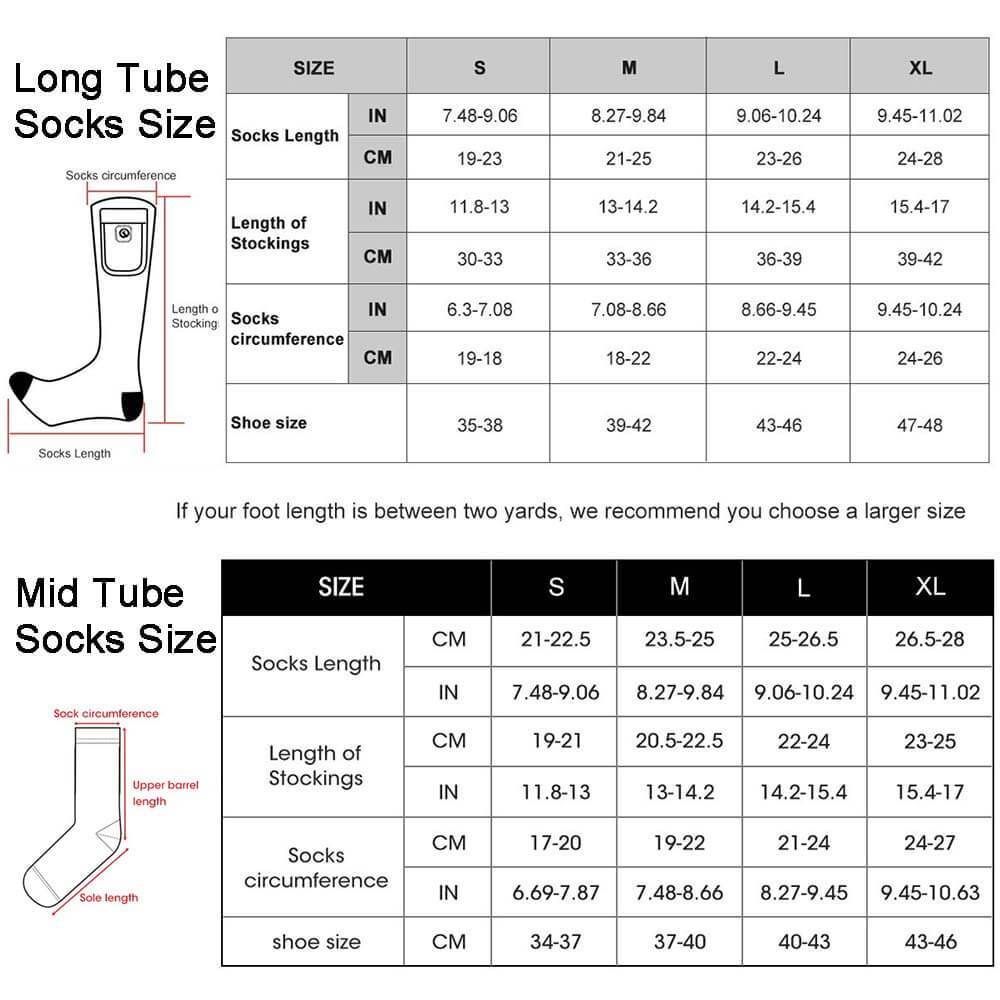 Savior Batteriebetriebene Heizsocken für Männer und Frauen