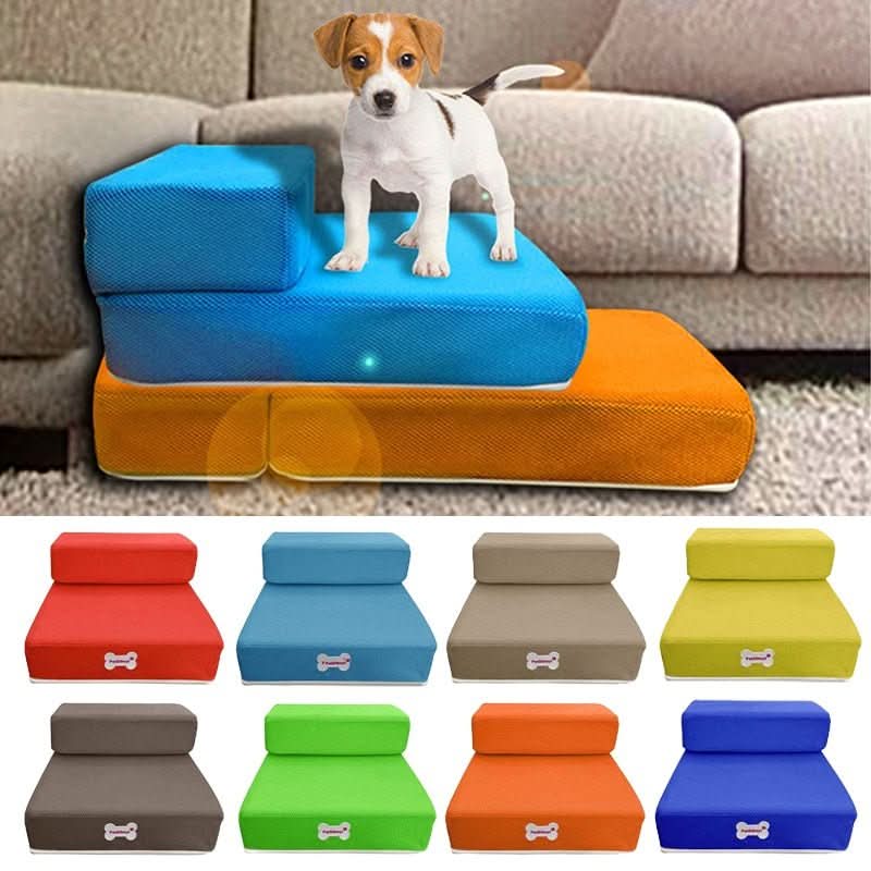 DOGSTEP PRO – Luxuriöse Hundetreppe für gelenkschonenden Zugang zu Sofa & Bett