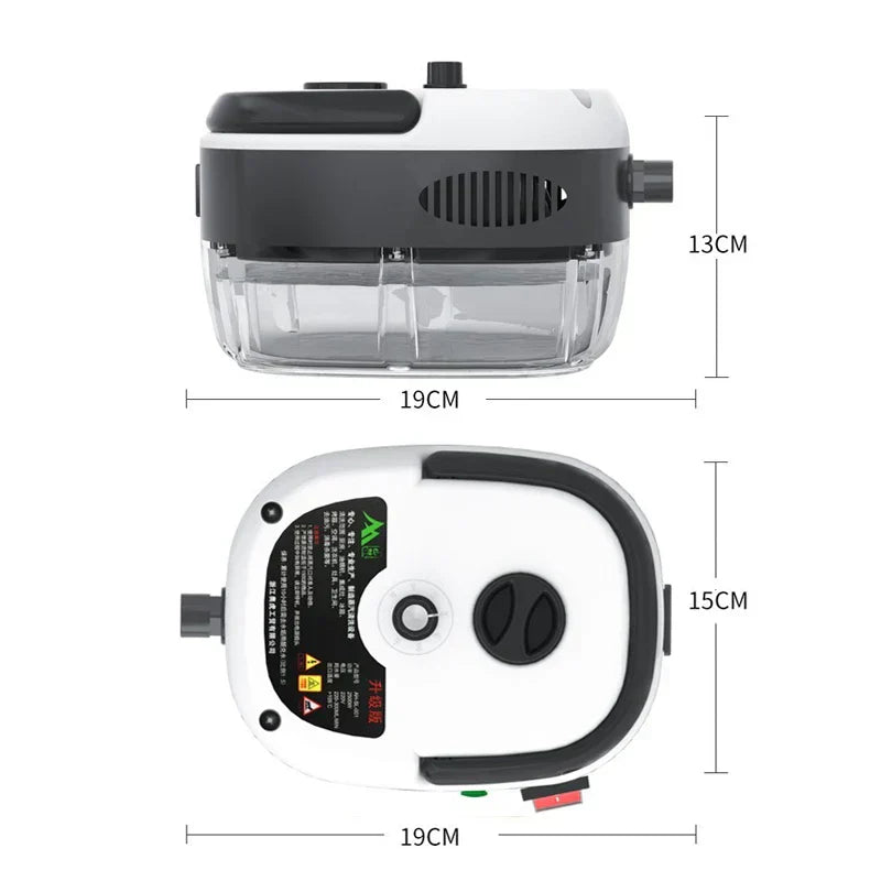 Dampfreiniger STEAMVOLT | 2500W Hochdruck | 3 Bar Dampfdruck | Für Küche, Bad & Haushalt