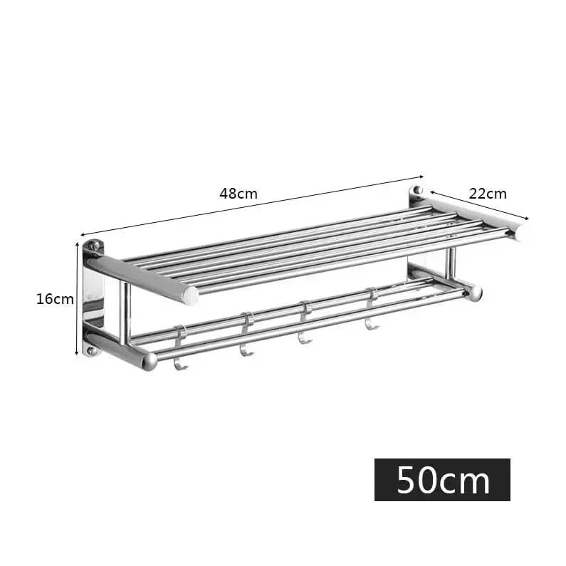 STEELRACK – Handtuchhalter aus Edelstahl für Organisation & modernes Design
