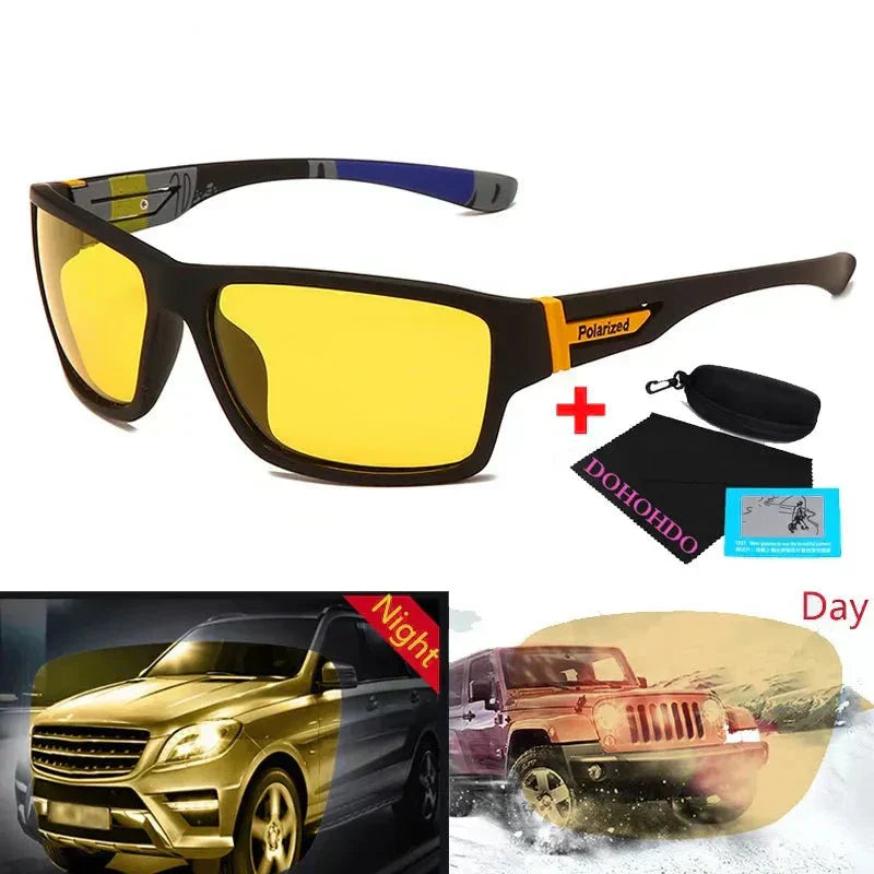 Nachtsicht Polarisierte Fahrer Sonnenbrille