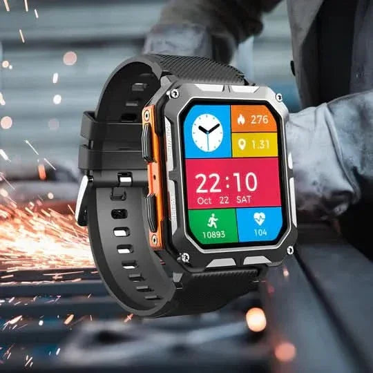 Smartwatch - Robustes Design - Gesundheitsüberwachung