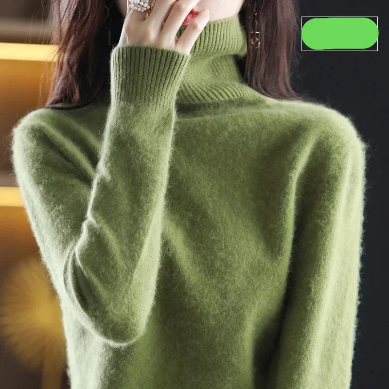 Weicher Rollkragenpullover aus Kaschmir | Damen