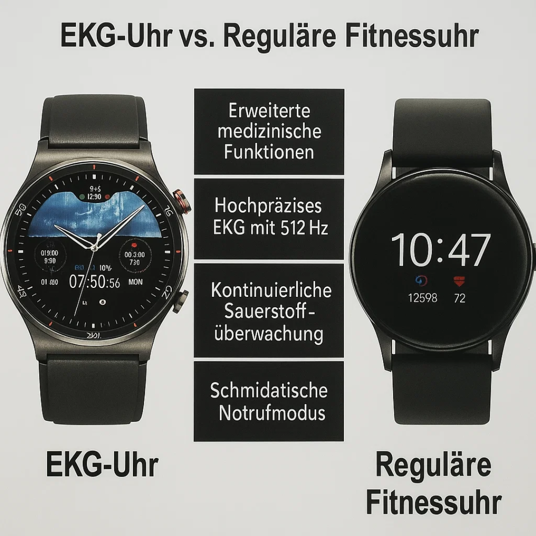 Medizinische EKG-Smartwatch mit Osram-Sensor