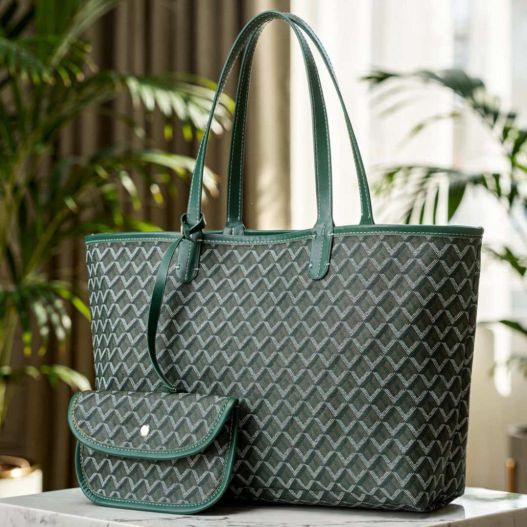 Lässige Umhängetasche für Damen | Tote Bag Set | PureTote