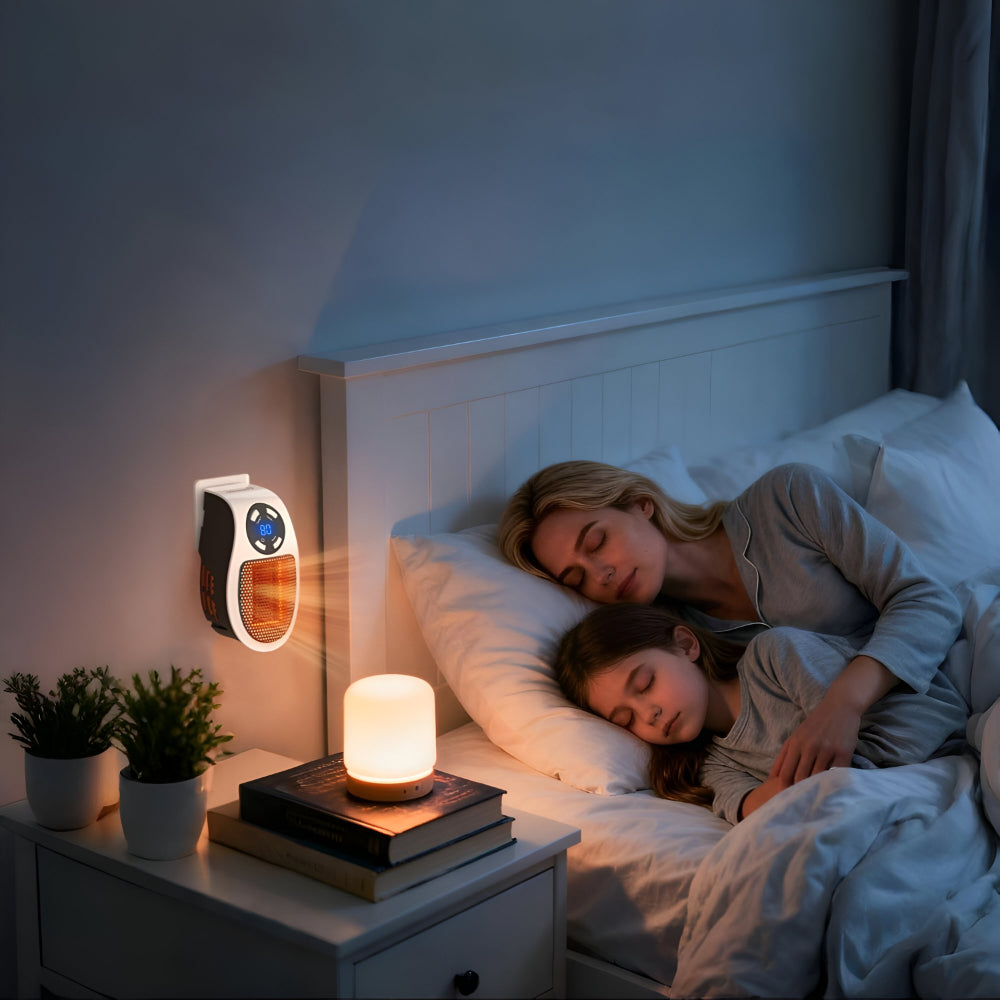 Keramikheizer | Steckdosenheizer | Leiser Mini-Heizer | ThermoDock