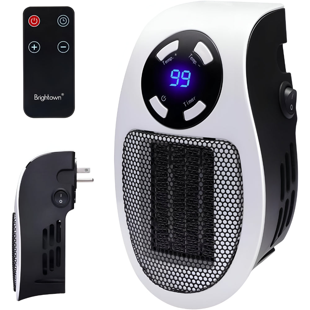 Keramikheizer | Steckdosenheizer | Leiser Mini-Heizer | ThermoDock