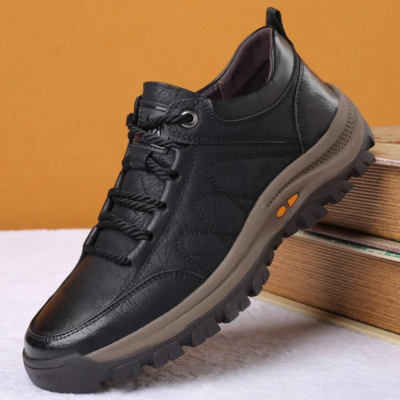 Bequeme und Wasserdichte Orthopädische Lederschuhe für Herren