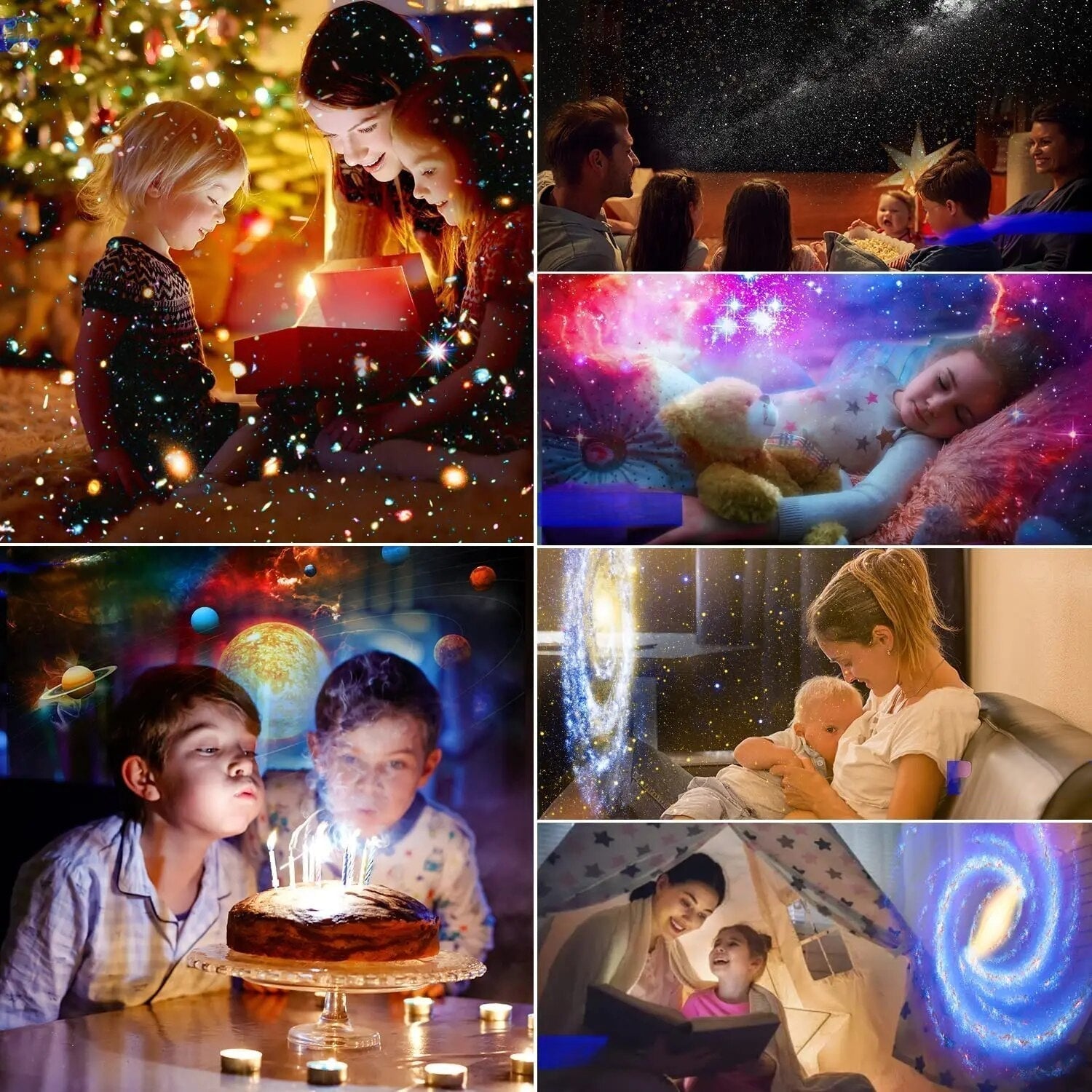 Sternenhimmel-Projektor | Sternprojektor für beruhigendes Sternenlicht zu Hause | CosmoLight