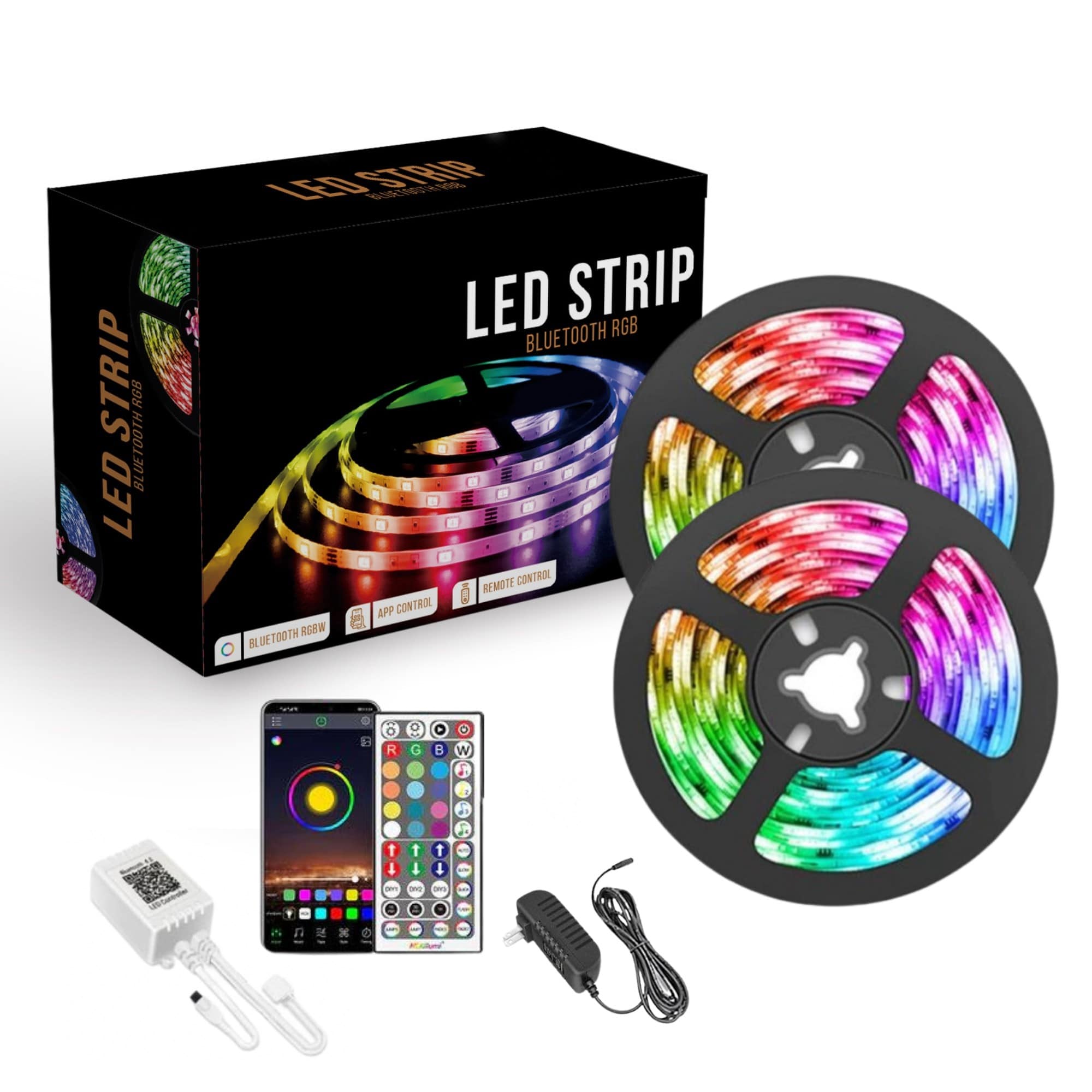 LED-Streifen 15 Meter | LED-Streifen mit App & Fernbedienung | LED-Beleuchtung | StreifLux