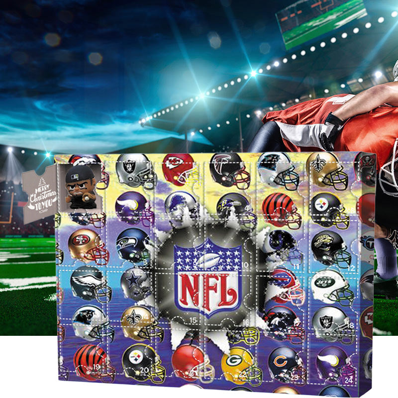 NFL Adventskalender – Team-Themen tägliche Überraschungen