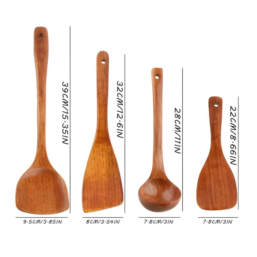 Holz Küchenutensilien