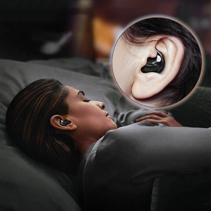 Silentone Unsichtbare Schlafkopfhörer Drahtlos | Bluetooth 5.3 | Geräuschunterdrückung & IPX5 Wasserdicht | 24h Akkulaufzeit